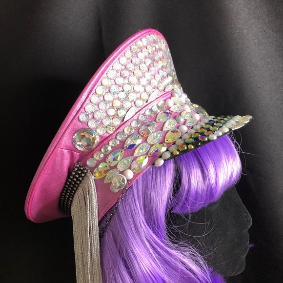 Rave/festival/burningman Captains Hat display picture 1